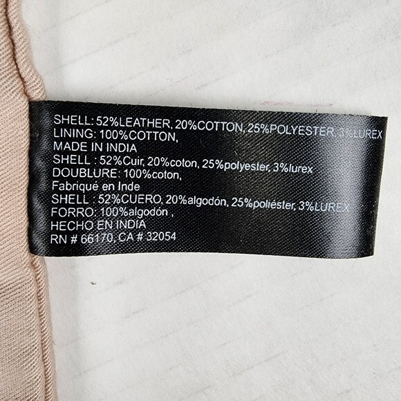 Anthropologie Jasper & Jeera Pouch Metallic Leather Cotton Blend Large Tassel - Picture 6 of 14